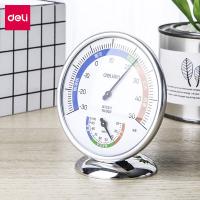 得力（deli） 9011  温湿度仪 中号 直径88mm （单位:个）