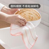 茶花（CHAHUA） B4501P 棉柔洗洁巾(超值5片装)颜色随机 30cm*30cm*5片 (单位:袋)