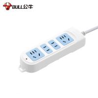 公牛（BULL） GN-101  插排 4位 无开关 4米  （单位:个） 白色