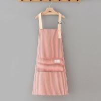 北之南 棉麻竖条围裙 BZN-WQ8832200 70*68cm (单位:条) 颜色随机发货