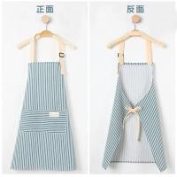 北之南 棉麻竖条围裙 BZN-WQ8832200 70*68cm (单位:条) 颜色随机发货