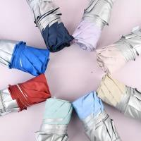 甠焓 三折反向银胶晴雨伞 QH-SZD231000 54cm*8k (单位:把) 颜色随机发货
