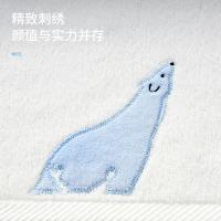 洁玉 卡通刺绣毛浴巾三件套 仰望星空系列 DS0-036F/DS0-036B 34*72cm*2+70*140cm*1 (单位:套) 颜色随机