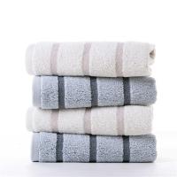 金号（KING SHORE） 扶桑寄语/毛巾系列-2 双条毛巾 彩盒装 HY1698-2 60*30cm 63盒/箱 (单位:盒) 棕色、灰色