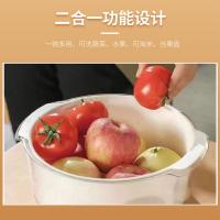 艾逸瑶选 西尼亚双层 沥水筛 CJ-21092 30cm*12cm 12个/箱 (单位:个) 新老包装随机