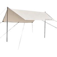 驿客 露营天幕 银胶 EKH-9018 300*300cm (单位:个) 米白色