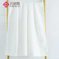 洁丽雅（grace） 5A级抗菌白色加大加厚浴巾 JLY70140001 70*140cm (单位:条)