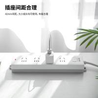得力（deli） 18253 插排 4组总控 3米（单位：只）白色