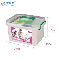 爱备护 ABH-J001M 家庭防疫药箱 26*18*15cm 白色 (单位:套)