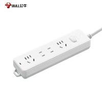 公牛（BULL） GN-211 插排 总控4位 4米（单位：个）白色