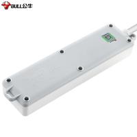 公牛（BULL） GN-406D 插排 总控3位 1.8米（单位：个）白色
