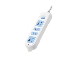 公牛（BULL） GN-607 插排 总控4位 4米（单位：个）蓝白