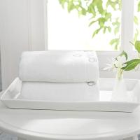 洁丽雅（grace）7A级抗菌防螨毛巾纯棉 80*36cm 110g （单位:条） 白色