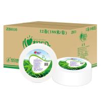 心相印（Mind Act Upon Mind） ZB010 三层原生木浆商务大卷纸 188米/卷 12卷/箱 新老包装随机发货 (单位:箱)
