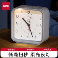 得力（deli） 8851 指针式闹钟 82*40*88mm（单位：只）白色