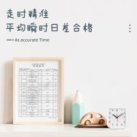 得力（deli） 8851 指针式闹钟 82*40*88mm（单位：只）白色
