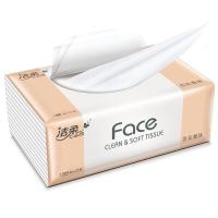 洁柔（C&S） 粉Face柔韧 百花香味 纸巾 大规格纸巾 整箱 3层135抽*18包 L号  （单位:箱）