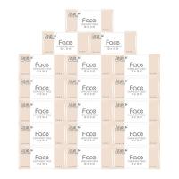 洁柔（C&S） 粉Face柔韧 百花香味 纸巾 大规格纸巾 整箱 3层135抽*18包 L号  （单位:箱）