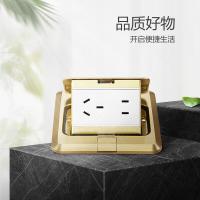 公牛（BULL） GD1Z223 插座面板 全铜5孔地脚插（开启式） （单位:个）