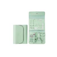 艾逸瑶选 GJ-8015 茱莉亚马卡龙修容修甲工具 17件套（单位：套）