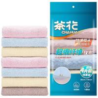 茶花（CHAHUA） 4544P 超细纤维抹布 30*30cm  4片装 (单位: 袋)