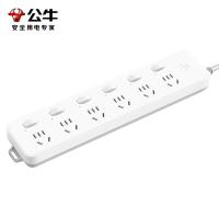 公牛（BULL） GN-313 插座 6位分控 3米（计件单位：个）新老款式随机发货