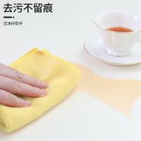 茶花（CHAHUA）超细纤维抹布 30*30cm 4片装（单位：包）颜色随机