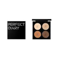 完美日记（Perfect Diary） 01 四色精萃眼影 9g  （单位：个） 经典暖棕