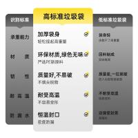 家杰优品 JJ-YC758 加厚抽绳式垃圾袋 20只/卷 5卷/包 （单位：包）