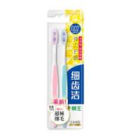 狮王（Lion） 标准刷头 弹力Super牙刷 两支装 新老包装随机发货 (单位:卡)