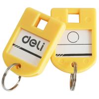 得力（deli） 9330 彩色钥匙牌 24个/筒(单位：筒)