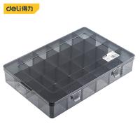 得力（deli） DL432308 多功能零件盒 33.5*23*6cm 24格(单位：个)