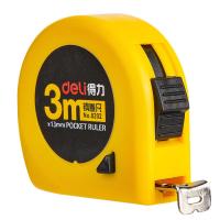 得力（deli） 8202 钢卷尺 3m(单位：把) 黄色