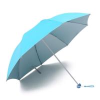 天堂 银胶防晒 晴雨伞 三折 混色（单位：把）