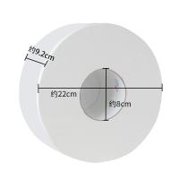 心相印（Mind Act Upon Mind） ZB010 三层大盘卫生卷纸 188米*12卷 白色（单位：箱）