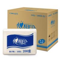 心相印（Mind Act Upon Mind） CS001 擦手纸 200张/包 新旧包装随机 20包 （单位:箱）
