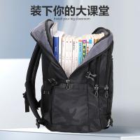 维多利亚旅行者（VICTORIATOURIST） S8088 大容量旅行双肩包 50*35*28cm(单位：个) 加大版 迷彩黑