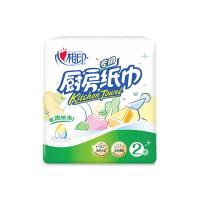 心相印（Mind Act Upon Mind） 食品接触级 厨房纸巾 75节*8卷 白色（单位：箱）