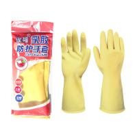 谋福（CNMF） 8570 橡胶手套 L码 （单位:双） 黄色