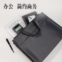 得力（deli） 63762 手提拉链袋 300*390*80mm 灰色 (单位:个)