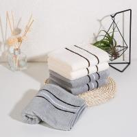 金号（KING SHORE）双条毛巾彩盒装 HY1118-6 灰色+米白 70*34cm*2（单位:盒）