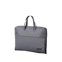 得力（deli） 5590B 电脑公文包 400*75*290mm 灰色 (单位:个)