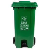 科力邦 KB1066 脚踏垃圾桶 分类标识120L厨余垃圾（单位：个）绿色