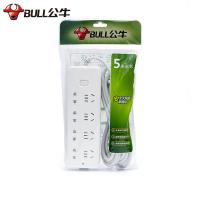 公牛（BULL） GN-403 插排 新老包装随机  8位5米 （单位:个） 白色