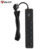 公牛（BULL） GN-H3053 抗电涌插座 5位分控 3m(单位：个)