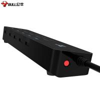 公牛（BULL） GN-H3053 抗电涌插座 5位分控 3m(单位：个)