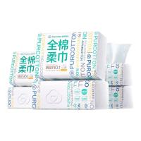 全棉时代 PPJ22700032 全棉棉柔巾 M码 15*20CM 100抽/包 6包/袋 (单位: 袋)