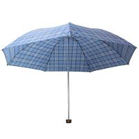 天堂 防风 339S格子 晴雨伞 三折 混色（单位：把）