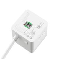 公牛（BULL） GNV-UU3653 65W PD苹果快充魔方插座 总控3位五孔+2Type-C+1USB 1.5米  (单位：个 )白色