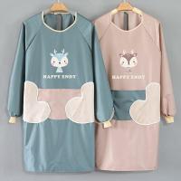 奥美优 AMY1411 长袖围裙 85*108mm(单位：条) 蓝色